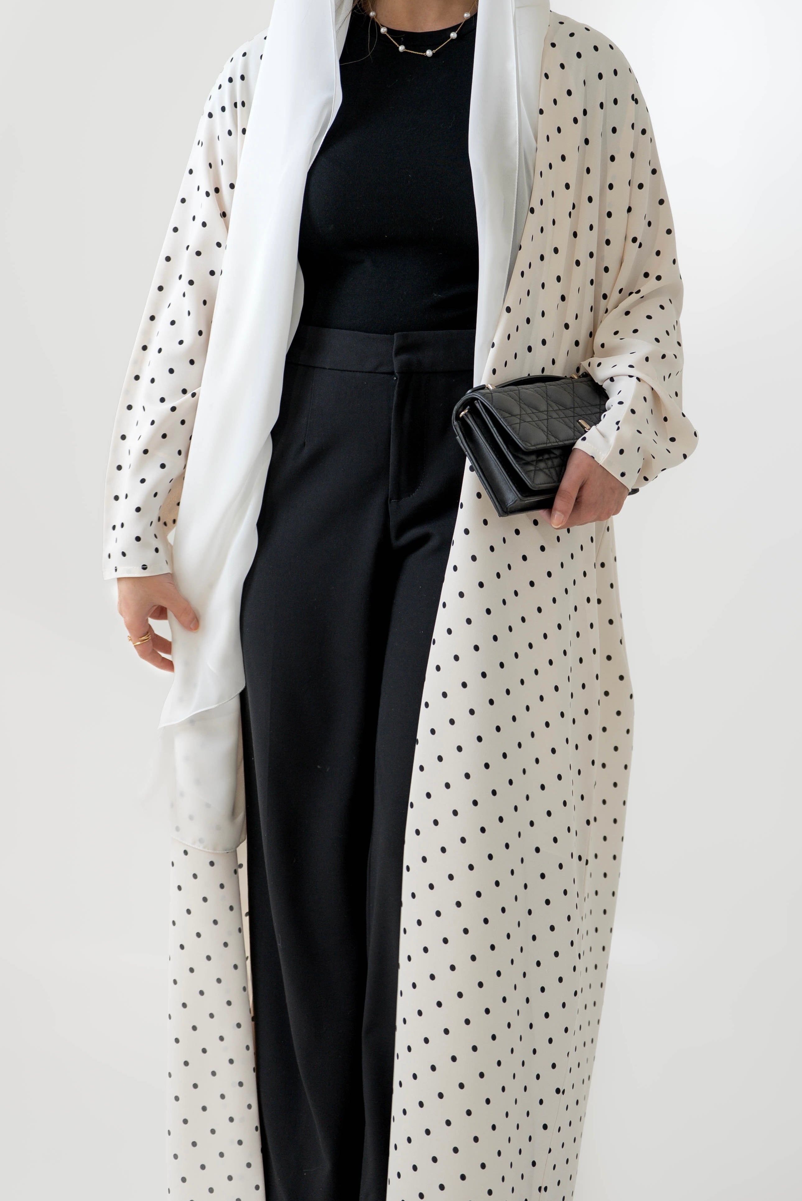 Polka Dot Abaya