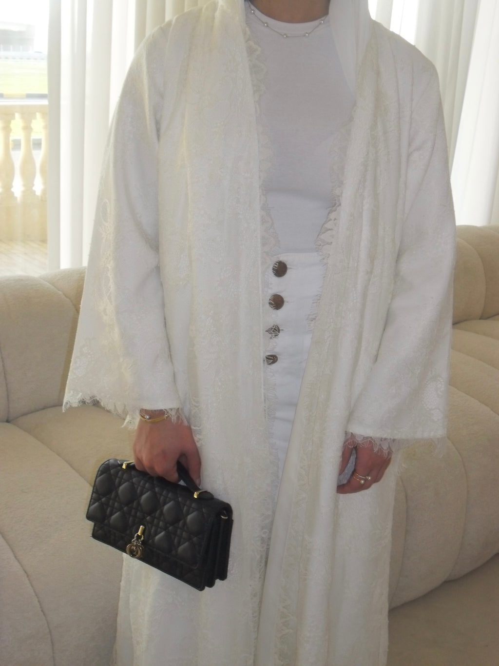 Lace Abaya