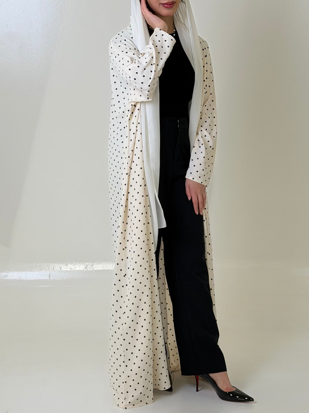 Polka Dot Abaya