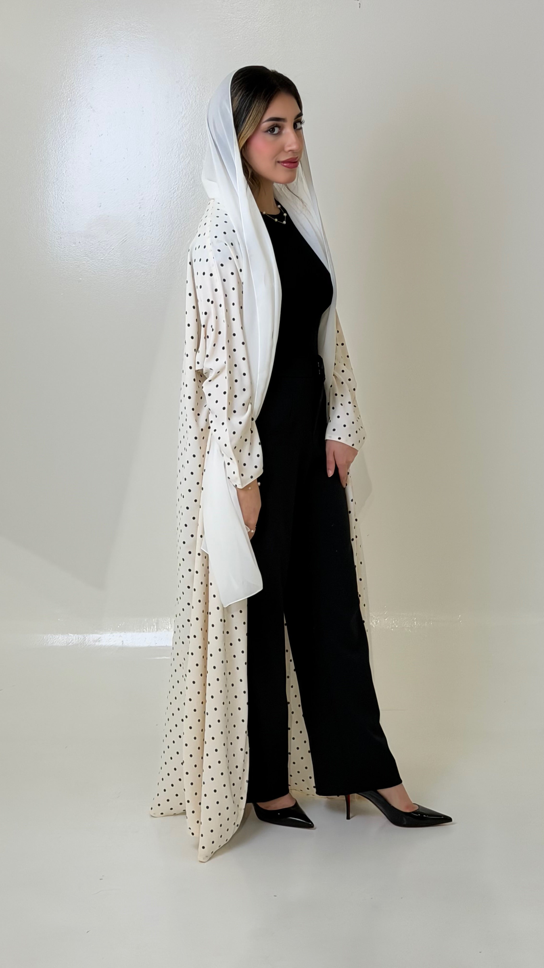 Polka Dot Abaya