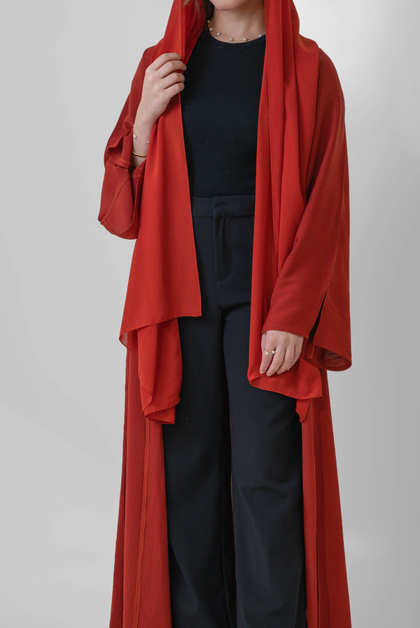 Burnt Orange Abaya